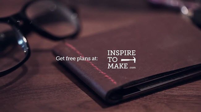 tự may ví da nam handmade