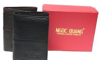 ví unisex da bo thật ngọc quang