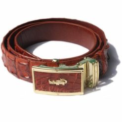 thắt lưng da cá sấu ngọc quang