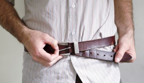 chiều dài thắt lưng nam