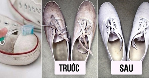 cach ve sinh giay vai