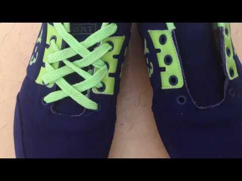 cách thắt dây giày