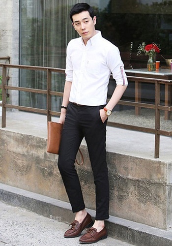 áo sơ mi trắng nam