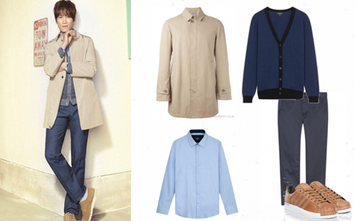 áo khoác nam hàn quốc