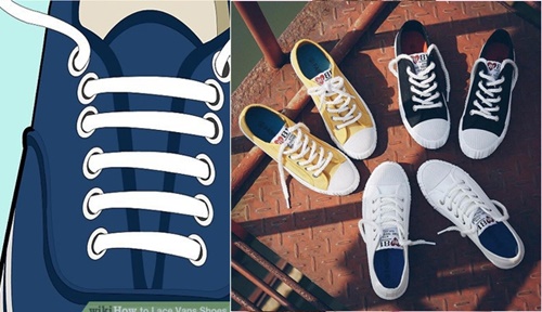 cách thắt dây giày