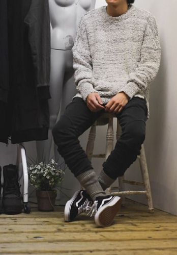 phoi do voi giay vans nam