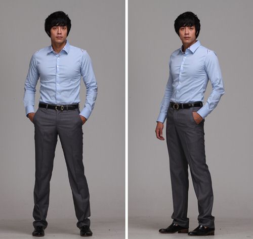 cách mặc quần tây nam đẹp