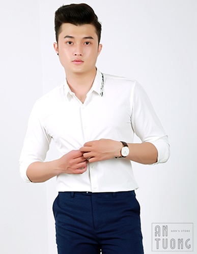 áo sơ mi trắng nam