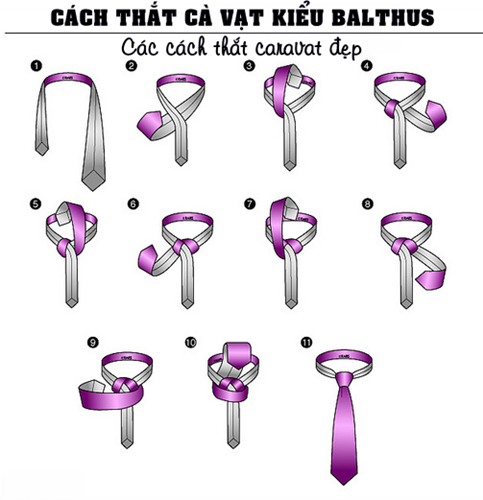 hướng dẫn thắt caravat