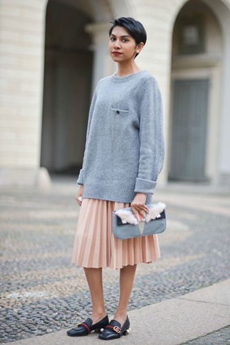 cach phoi do voi giay luoi nu