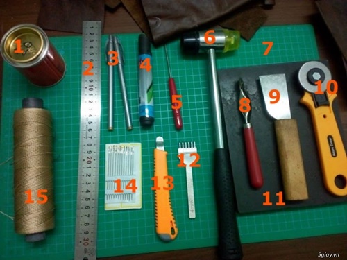 bán dụng cụ làm đồ da