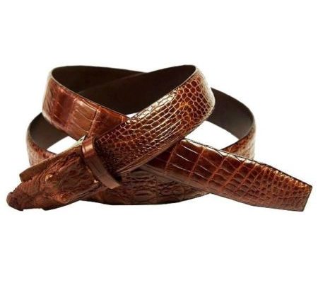 cách nhận biết thắt lưng da cá sấu thật