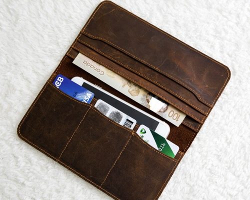 ví da cầm tay nam