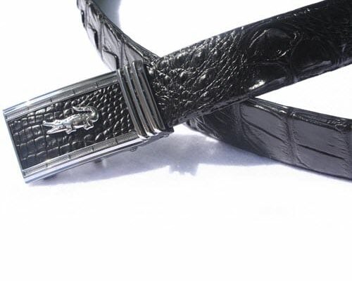 Thắt lưng da cá sấu