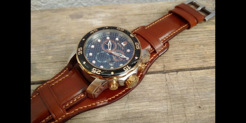 dây da đồng hồ handmade