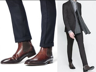 phoi hop giay boot vs quan tay