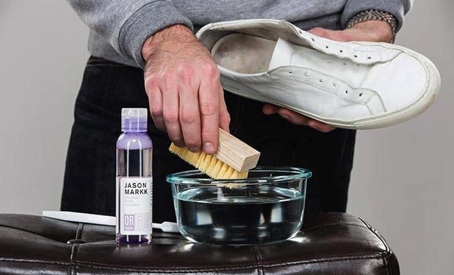 cách làm trắng giày