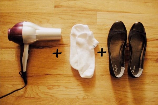 cách nới rộng giày