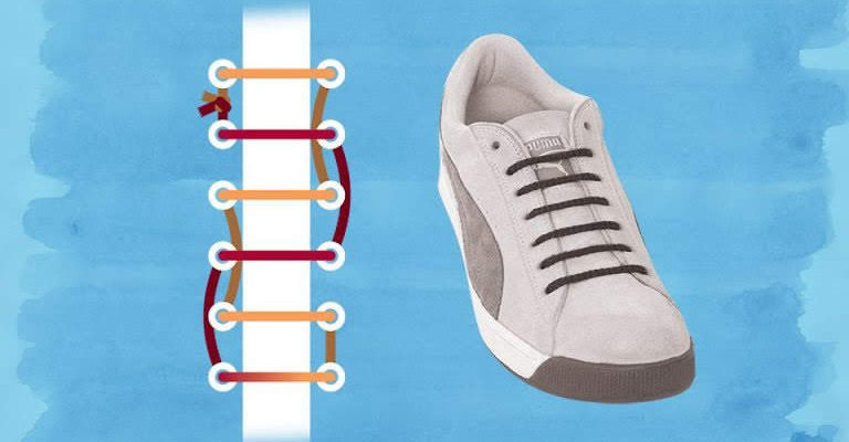 cach that day giay 4 lo