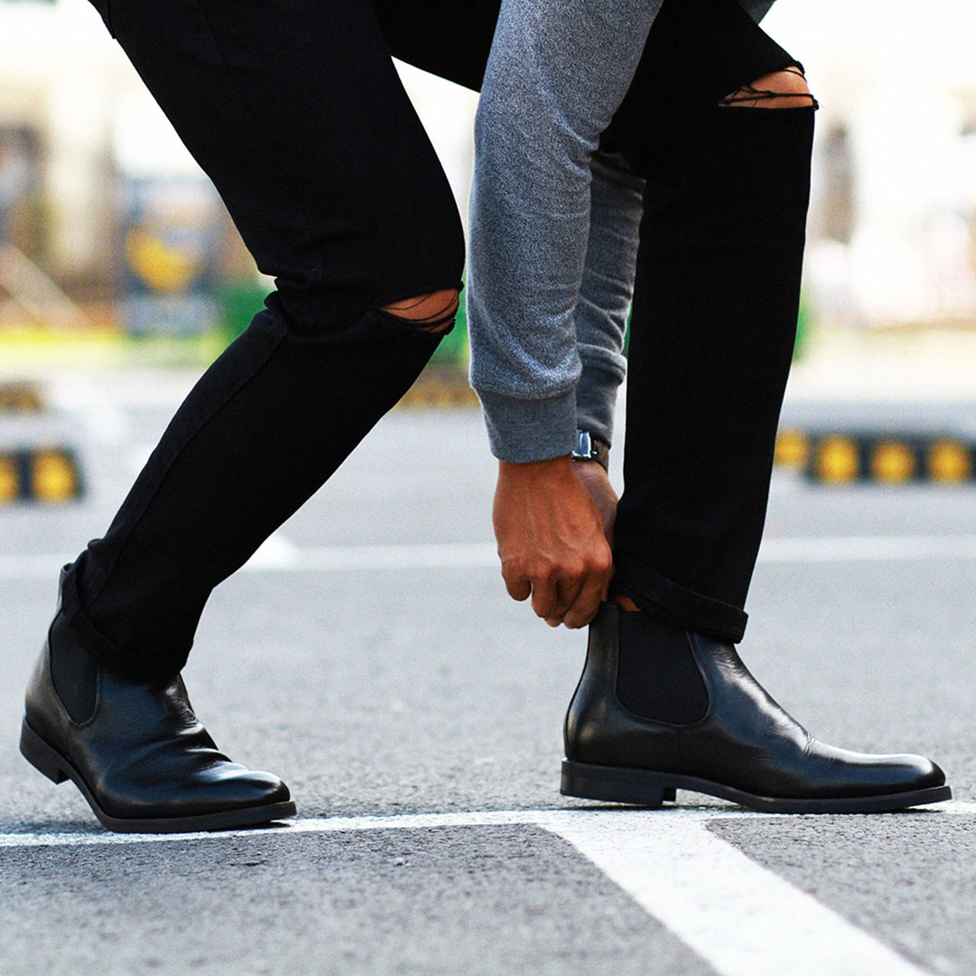 giay chelsea boot chinh hang