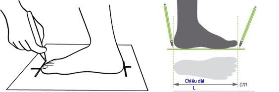 huong dan do giay nam