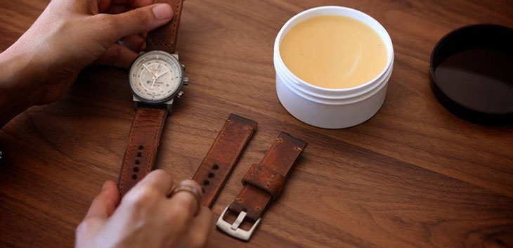 bảo quản dây da đồng hồ