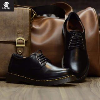 giay da nam buoc day