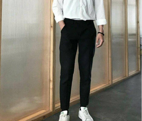 mac quan Baggy di giay gi