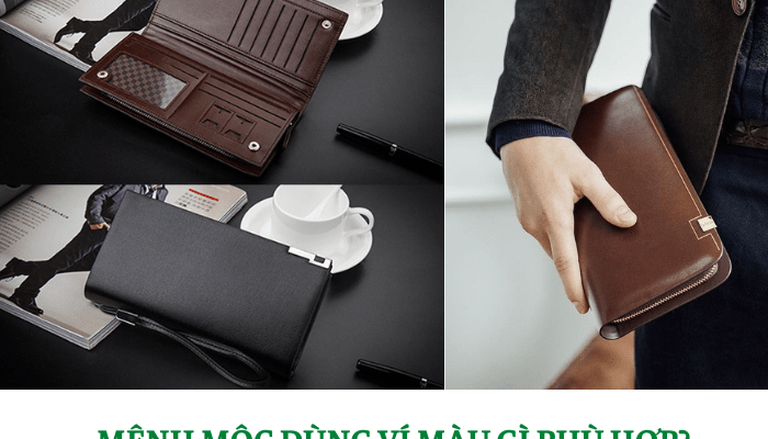 Mệnh Mộc dùng ví màu gì tốt nhất? Lưu ý khi chọn ví hợp mệnh