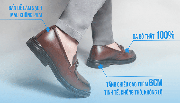 3 mẫu giày lười công sở của Smartmen nhìn là mê