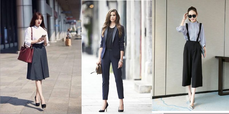 Trang phục đi phỏng vấn chuẩn cho nữ