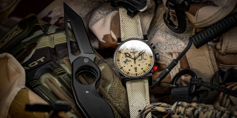 Đồng hồ Hanhart PRIMUS Desert Pilot Dark Limited Edition