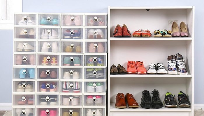 Sắp xếp giày trong nhà tiện lợi