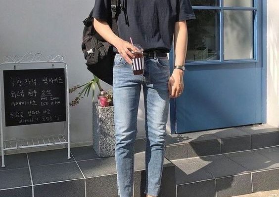 Kết hợp quần áo mùa đông nam