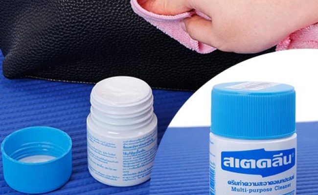 cach lam sach tui da mau vang