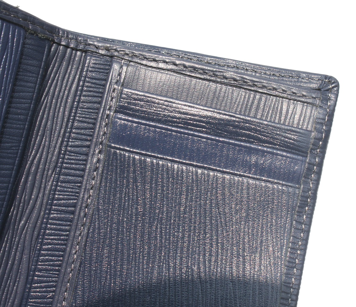 Blue Curtis EPI Leather (Vertical)