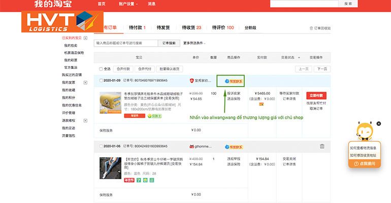 cach nhap si hang taobao
