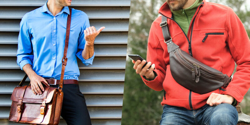Sự khác biệt giữa Túi đeo chéo và Túi đeo chéo