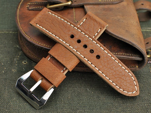dây da đồng hồ handmade