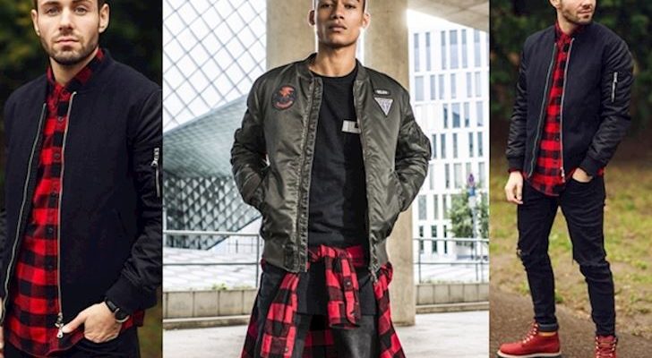 Bí quyết phối đồ với 1 chiếc áo bomber cho anh em lười mua sắm